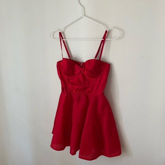 Victoria’s Secret Red Bustier Dress - Picture 7 of 10